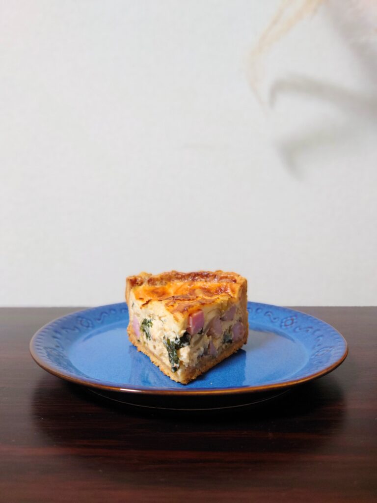 ベーコンとほうれん草のキッシュ レシピあり 365日はらぺこ